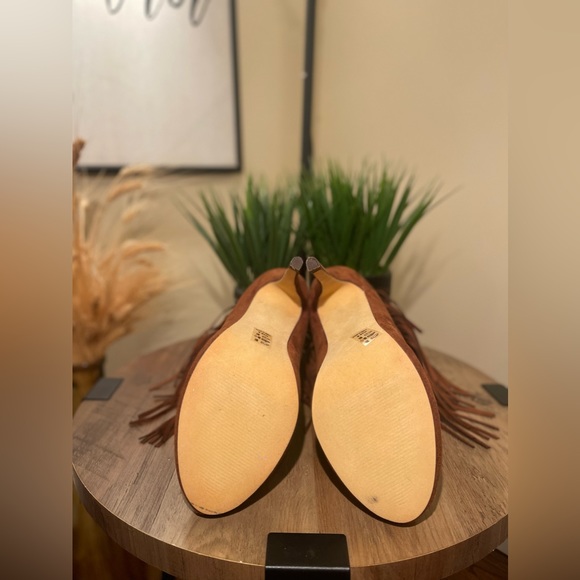 Cognac Melvins 8 Size Suede Brown Bootie - Picture 9 of 9